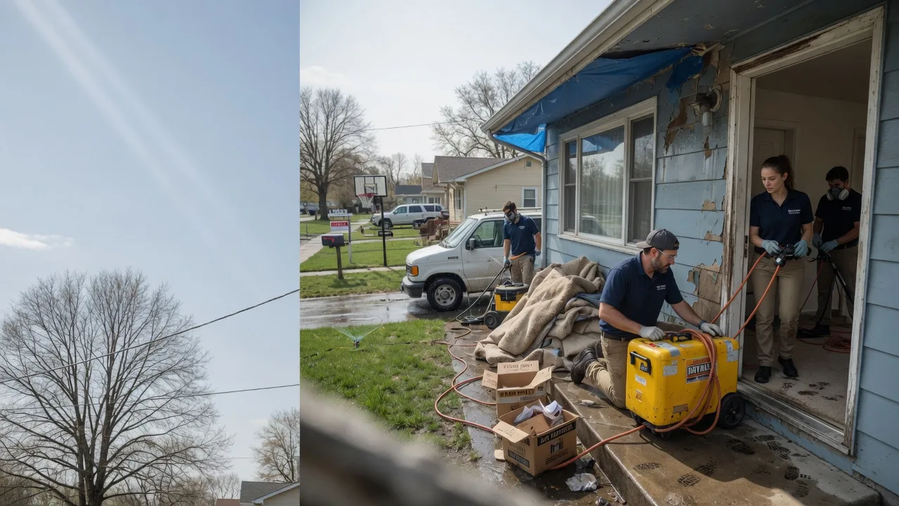 Basement Flood Cleanup in Hamersville, OH near me